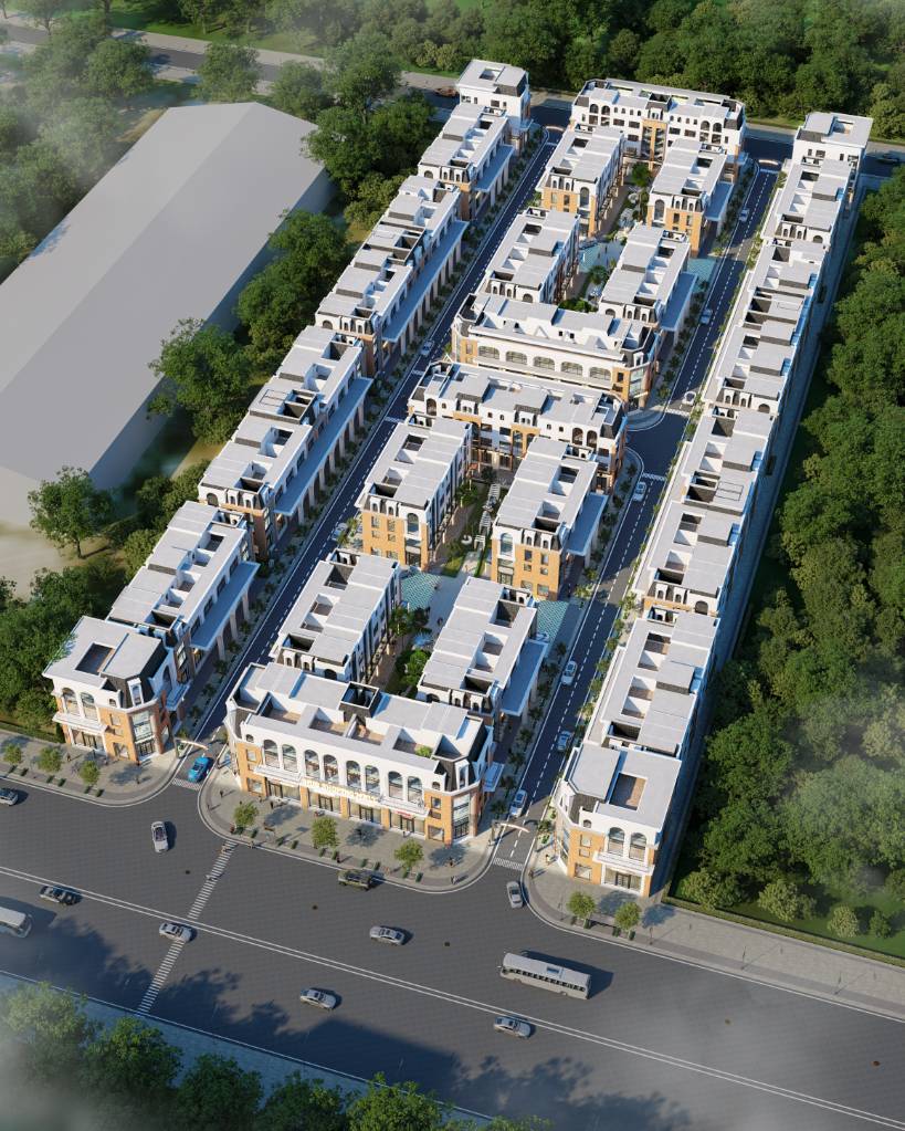 Bán gấp căn liền kề Palmy Biztown HDB Thanh Trì,sát Nguyễn Xiển, 81m², giá 150tr/m²